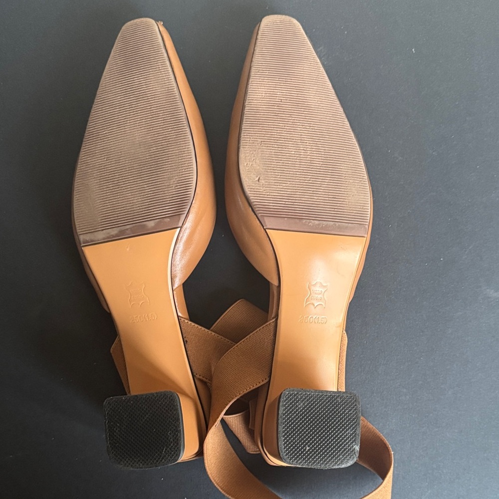 RolisaStyle Lanna Cross Strap Leather Pumps - Picture 7 of 11